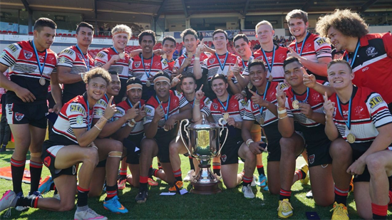 2015 Schoolboy champs Kirwan State High (Photo: Jeff Lambert, Penrith Panthers)