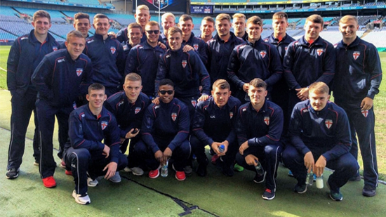 England Academy squad (Photo: England RL)