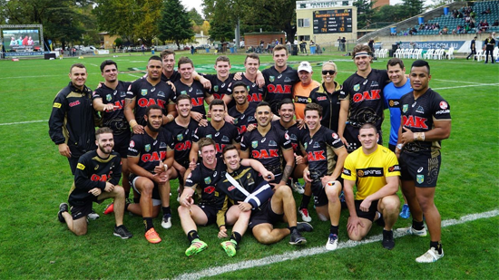 Minor premiership winning Penrith side after Round 9 win over Canberra